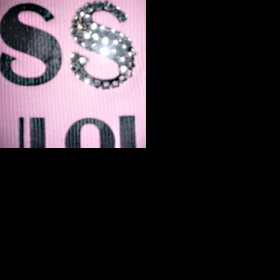 Růžové tílko s nápisem a kamínky Guess