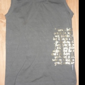 Hnědozelené tílko zn.William and delvin