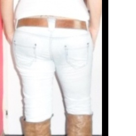 Koženková vestička tmavohnedej farby značka Amisu