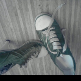 Zelené lodičky sportovního stylu