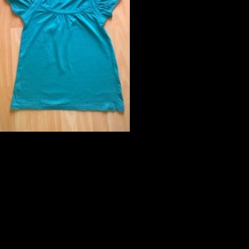 Tyrkysové tričko Zn. Takko