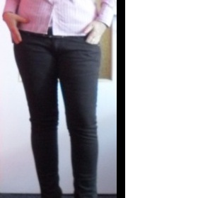 Dámska košela s červenými pruhami značky Tommy Hilfiger - foto č. 1