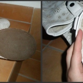 Sněhově bílé kozačky z pravé kůže na jaro,léto