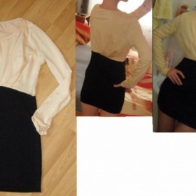 Elegantní šaty office XS