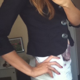 Tmavomodré sako Reserved