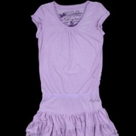 Fialové šaty Replay