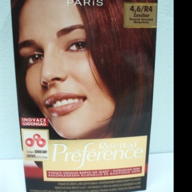 Loreal Preférence 4,6/R4 Zanzibar tmavá červená