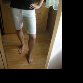 Bílé kraťasy Colours of the World