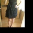 Černé krajkované šaty Bershka - foto č. 3