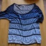 Pruhované modré tričko zn. Bershka - foto č. 2