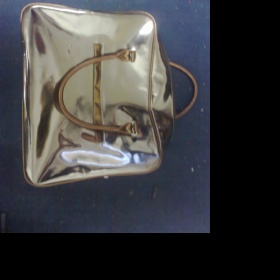 Stříbrno-bronzová kabelka