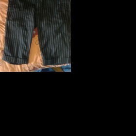 Tmavě hnědé bermudy Takko