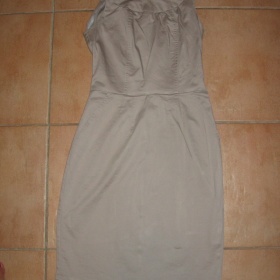 Béžové business šaty Orsay