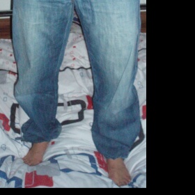 Světle modré džíny Endorfina