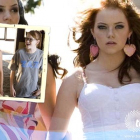 Hnědá barva vlasů jako Emma Stone