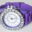 Fialkové hodinky se zirkony - foto č. 3