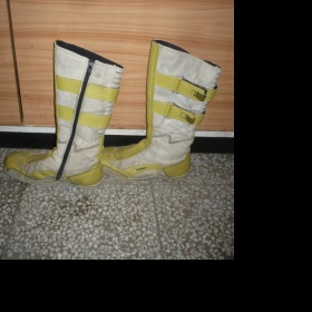 Šedo-žlutá kozačky Vagabund