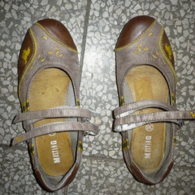 Hnědé Mustang balerínky