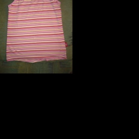 Pruhované tílko s úzkými ramínky