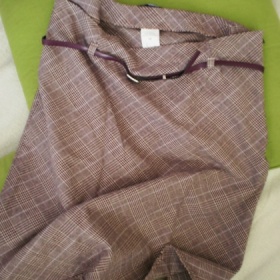 Károvaná sukně do áčka zn. Orsay