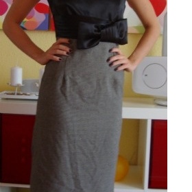 Černo-šedé koktejlky Orsay