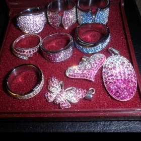 Koupím šperky v tomto "ombré" stylu (stínované)