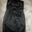 Černé pouzdrové šaty Jane Norman vzhled saténu XS-S - foto č. 2