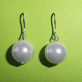 Náušnice perly - foto č. 1