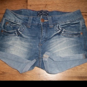 Jeans šortky, zn. Terranova