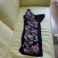 Černo květované mini šaty Mótivi - foto č. 2