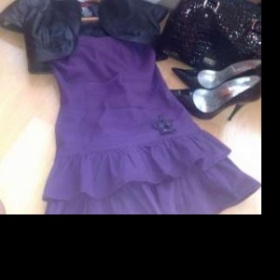 Fialové šaty Tally weijl