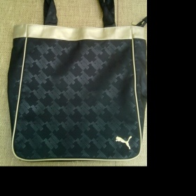 Taška puma černo-zlatá