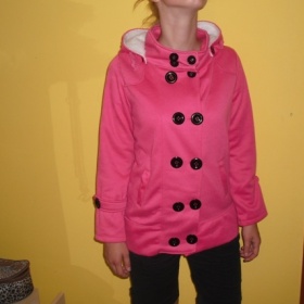 Růžová mikina/kabátek Japan style