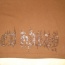 Hnědé tričko s aplikacemi z třpytivých kamínků zn. Ed Hardy by Christan Audigier - foto č. 2