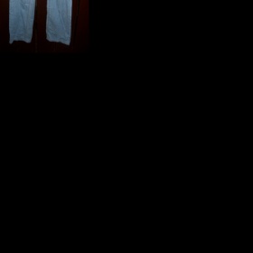 Světle modré rifle