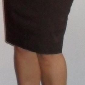 Puzdrová sukňa hnedej farby značky Philip Russel - foto č. 1