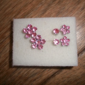 Sada růžových peciček