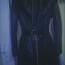 Černý lesklý kabátek - foto č. 2