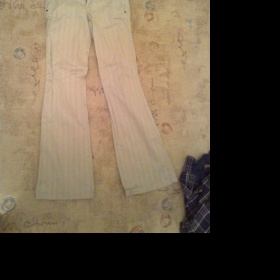 Béžové kalhoty zn. Fischbone (New Yorker)