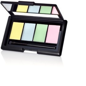 Paletka korektorů pro barevné nedokonalosti pleti