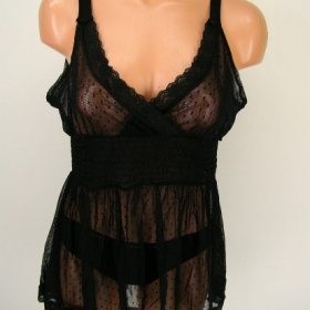 Černý dámský top