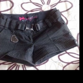 Šedivé kratásky Jennifer - foto č. 1