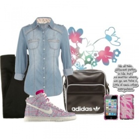 Co k džínové košili?