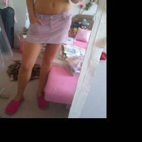 Jeans sukně Fishbone,růžovomodrá