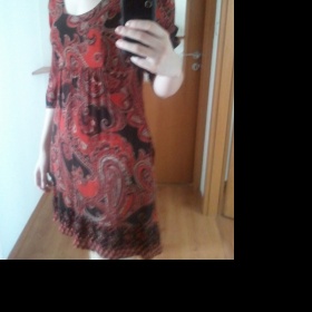 Tunika anebo šaty (Monsoon) červená barva