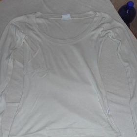 Triko s dlouhým rukávem tělové barvy, zn. Madonna