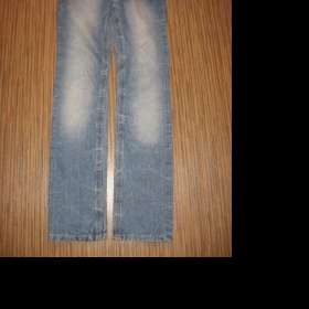 Světle modré šisované džíny rovného střihu Nexus - foto č. 1