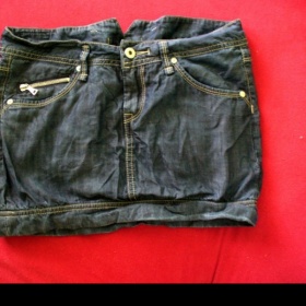 Riflová sukně Pepe Jeans