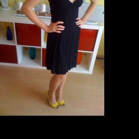 Černé šaty z HM - foto č. 1