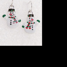 Vánoční náušnice